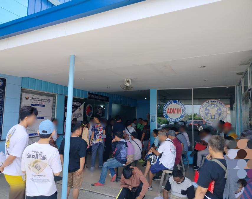 LTO San Pedro, halos 3 araw walang kuryente — operasyon naantala, maraming Naabala
